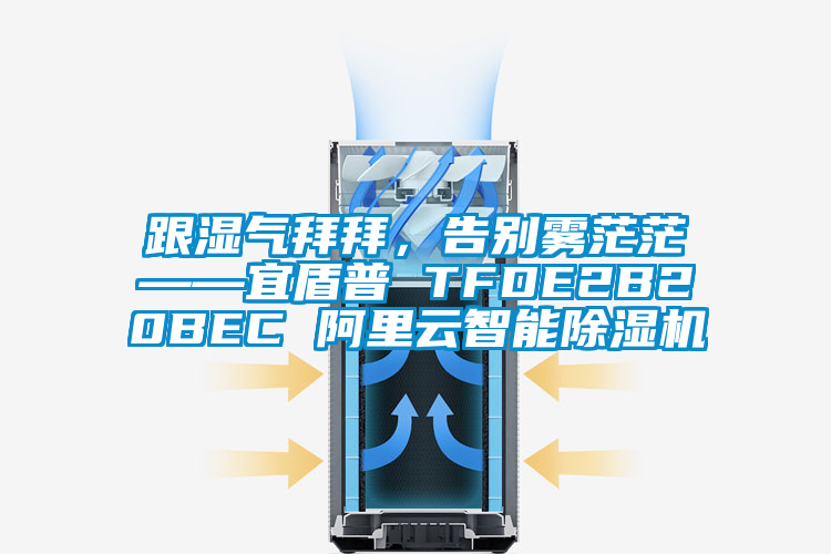 跟濕氣拜拜,告別霧茫茫——宜盾普 TFDE2B20BEC 阿里云智能除濕機